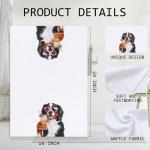 Funny Bernese Mountain Dog Kitchen Towels 16x24