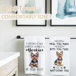 Funny Yorkshire Terrier Kitchen Towels - Set of 2