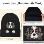 Cavalier King Charles Spaniel Beanie Hat for Dog Lovers