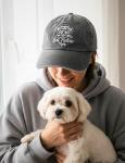 Maltese Mom Gifts Adjustable Embroidered Baseball Cap
