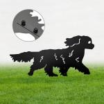 Cavalier King Charles Spaniel Garden Statue Decor