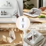 Funny Yorkshire Terrier Kitchen Towels - Set of 2