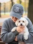 Maltese Mom Gifts Adjustable Embroidered Baseball Cap