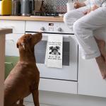 Schnauzer Kitchen Towels for Dog Lovers