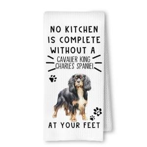 Cavalier King Charles Spaniel Kitchen Towels Set