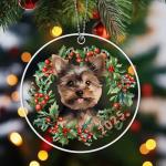 Yorkie Christmas Ornaments for Dog Lovers