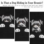 Schnauzer Beanie Hat for Dog Lovers