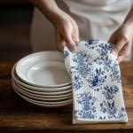 Boston Terrier Kitchen Towels Set - Dog Lover Gift