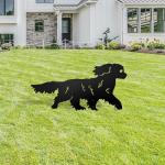 Cavalier King Charles Spaniel Garden Statue Decor