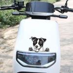 Funny Jack Russell Terrier Car Stickers - 2 Pack