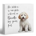 Funny Dog Wood Sign for Pet Lovers