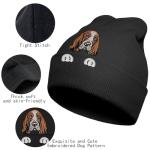 Basset Hound Embroidered Beanie Hat for Dog Lovers