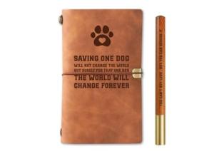 Rescue Dog Lover's Journal and Notebook