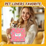 Beagle Love Women's Funny Socks in Pink