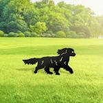 Cavalier King Charles Spaniel Garden Statue Decor