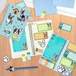 Boston Terrier Sticky Note & Notebook Set