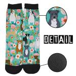 Funny Pitbull Crew Socks for Dog Lovers