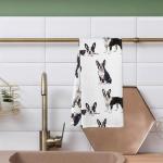 Boston Terrier Kitchen Towels for Dog Lovers