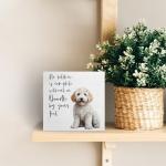 Funny Dog Wood Sign for Pet Lovers