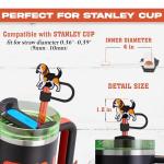 Beagle Straw Topper for Cup Decoration