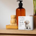 Funny Dog Wood Sign for Pet Lovers