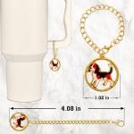 Beagle Straw Topper for Cup Decoration