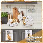 Funny Golden Retriever Kitchen Towels - 6 Pcs Set