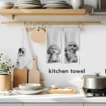 Funny Poodle Dish Towels for Dog Lovers