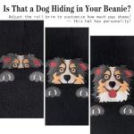 Australian Shepherd Beanie Hat for Dog Lovers