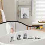 Funny Poodle Dish Towels for Dog Lovers