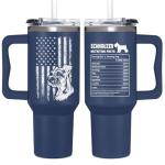 Funny Fox Schnauzer Tumbler Gift for Dog Lovers