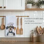 Schnauzer Dog Kitchen Towels for Dog Lovers