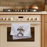 Schnauzer Dog Kitchen Towels for Dog Lovers