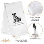 Schnauzer Kitchen Towel - Perfect Gift for Owners