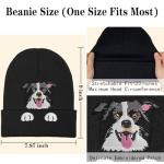 Border Collie Beanie Hat for Dog Lovers