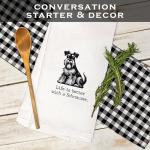 Schnauzer Kitchen Towel - Perfect Gift for Owners