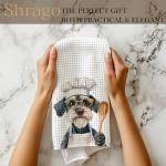 Schnauzer Dog Kitchen Towels for Dog Lovers