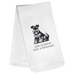 Schnauzer Kitchen Towel - Perfect Gift for Owners