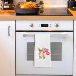 Funny Corgi Valentine's Kitchen Towels for Dog Lovers