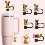 Chihuahua Straw Topper for Stanley Cup Fun