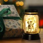 Jack Russell Terrier Solar Lantern for Dog Lovers