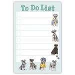 Schnauzer Sticky To-Do List Notepad for Dog Moms