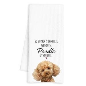Poodle Kitchen Towels for Dog Lovers