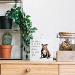 Funny Pitbull Wooden Sign for Dog Lovers