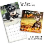 Schnauzer Wall Calendar 2026 for Dog Lovers