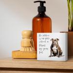 Funny Pitbull Wooden Sign for Dog Lovers