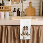 Funny Australian Shepherd Hand Towels for Dog Lovers
