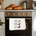Funny Dachshund Kitchen Towels for Dog Lovers
