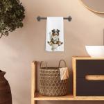 Funny Australian Shepherd Hand Towels for Dog Lovers