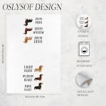 Funny Dachshund Kitchen Towels for Dog Lovers
